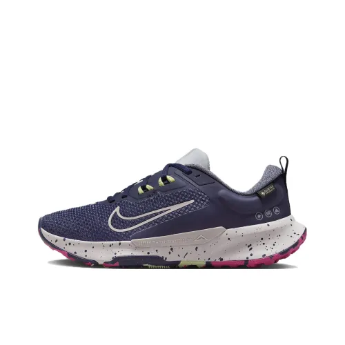 Nike Juniper Trail 2 Slip-Resistant Abrasion-Resistant Low-Top Беговые кроссовки Женские Темно-синий