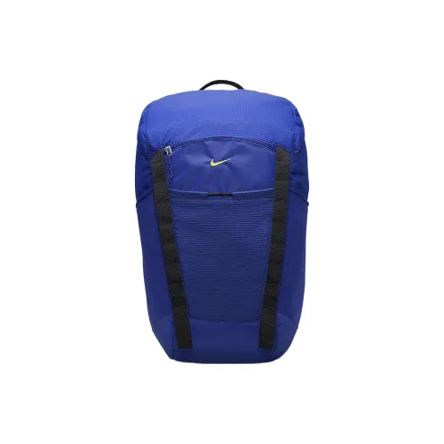 Nike Полиэстер Рюкзак Стандартный Унисекс Темно-Королевский Синий Черный Atomic Зеленый