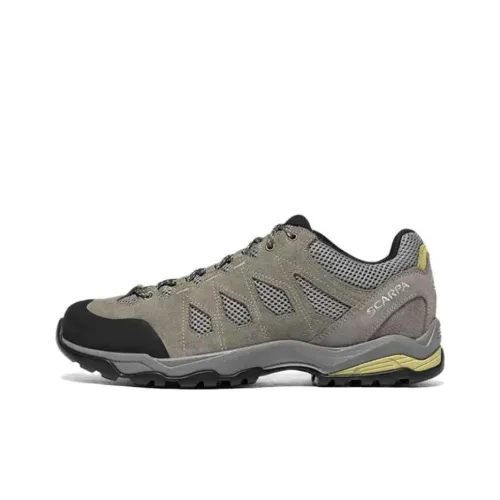 SCARPA Moraine Уличная обувь Низкий топ Средний серый и Умбра и Бамбуковый зеленый Мужской