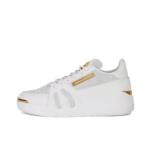 Giuseppe Zanotti GZ Talon Low Скейтборд Кроссовки Мужские Белые