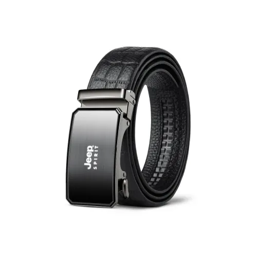 JEEP SPIRIT Повседневный Универсальный Роскошный Ремень Автоматическая Застежка Ремни из Коровьей Кожи Мужской Ширина 3,5 см