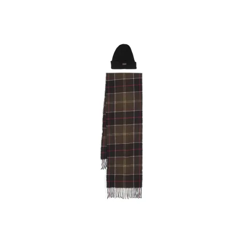 BARBOUR Акриловые вязаные шарфы для мужчин