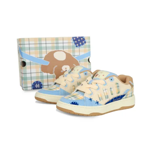 Ollieskate Скейтборд Кроссовки Низкие Топ Бежевый Синий Коричневый Унисекс