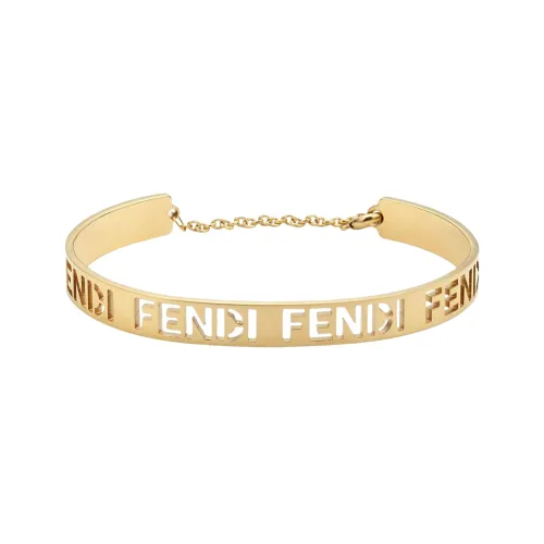 FENDI Браслеты Золотой Унисекс