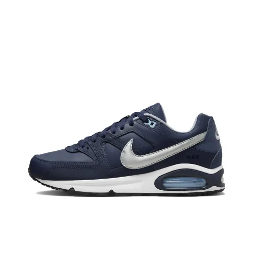 Nike Air Max Command Low Топ Air Cushion Повседневные Беговые Кроссовки Мужские Синие Белые