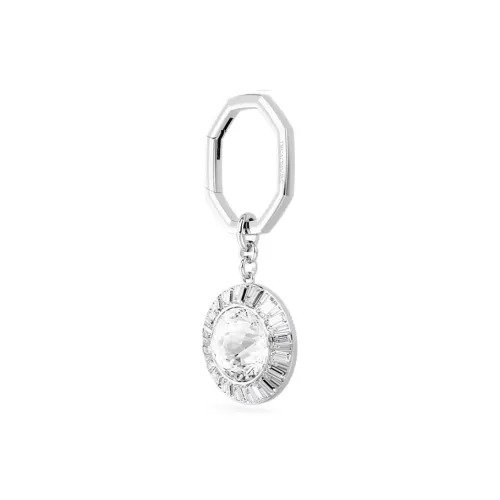 Swarovski Lucent Кристальные брелоки Keychains Женские Серебряные