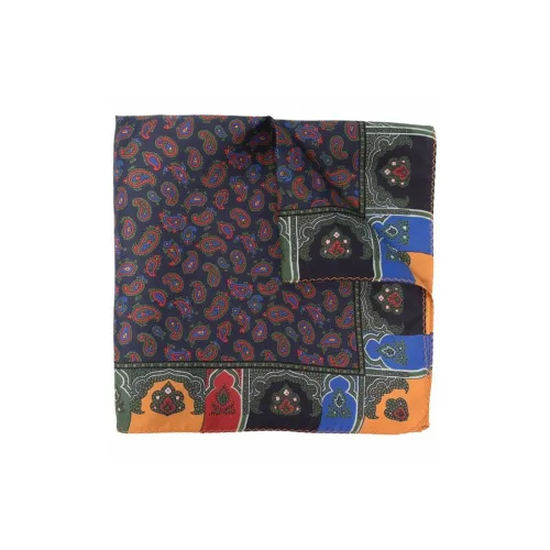 ETRO Шелковые вязаные шарфы для мужчин