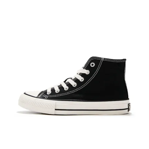 Feiyue High Top Sneakers Unisex Black Фэйюэ Высокие Кеды Унисекс Черные