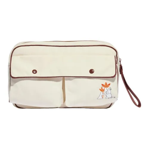 Adidas MOOMIN collaboration Переработанный материал Бананка Обычный Женские Айвори