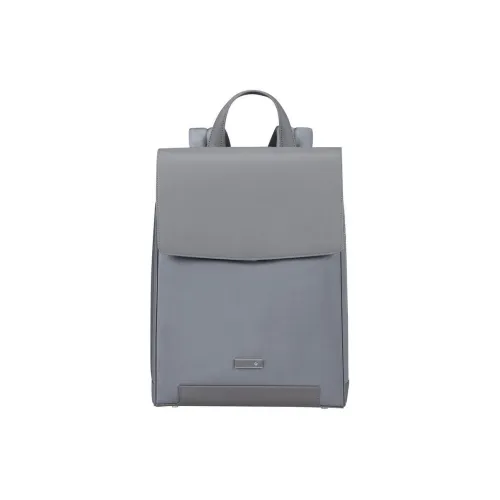 SAMSONITE Переработаемый ПЭТ Материал Ноутбук Рюкзак Женский Серебряный Серый