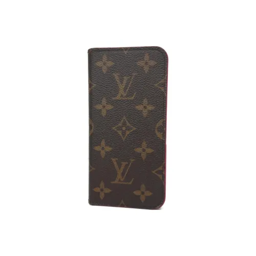 LOUIS VUITTON Canvas Bag Аксессуар Унисекс Коричневый с Розовым