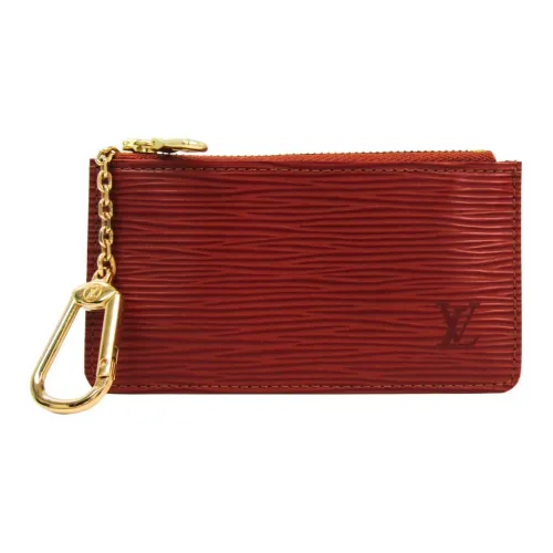 LOUIS VUITTON Кошелек из кожи EPI женский Kenyan коричневый