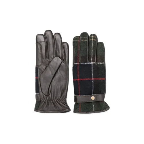Barbour Кожа, Шерсть, Нейлон, Полиэстер Перчатки Женские
