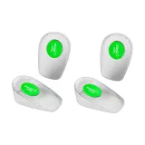 [2 упаковки] Кристальный силикон - {зеленый порон} 3,5 см