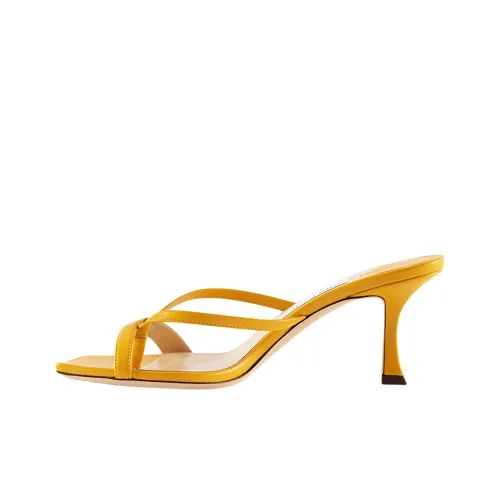 Jimmy Choo Maelie Шлепанцы 7 см Женские Желтые
