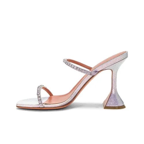 AMINA MUADDI Слипоны Серебристые Женские