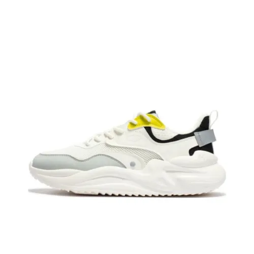 361° Cloud Comfort 3,0 Yunshu 3 Амортизаторы Slip-resistant Низкий Топ Повседневная обувь Мужская Белый