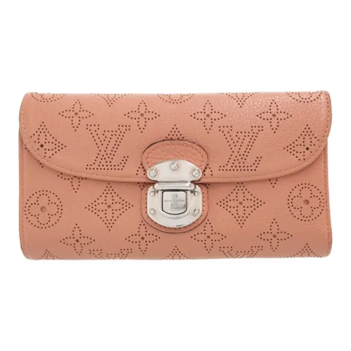 LOUIS VUITTON Кожа Кошелек Стандартный Женский Розовый