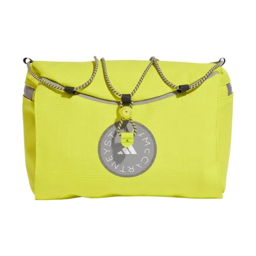 Adidas x Stella McCartney Co серия переработанного полиэстера бананка стандартная женская желтый и голубино-серый