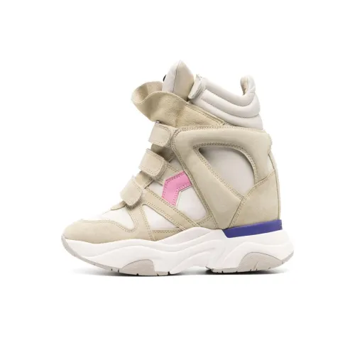 ISABEL MARANT Повседневные Высокие Топы Экрю Женские