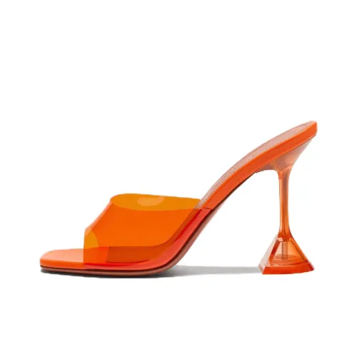 AMINA MUADDI Резиновая подошва Слипоны Женские Оранжевые