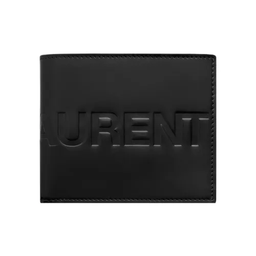 SAINT LAURENT East West Телячья кожа Кошелек Мужской Черный