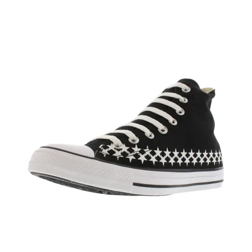 Converse Chuck Taylor Hi Высокие кеды с высоким сопротивлением к истиранию и амортизаторами унисекс черный