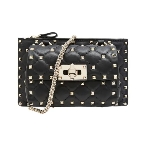 Valentino Овчина Сумка через плечо Стандартная Женская Черная