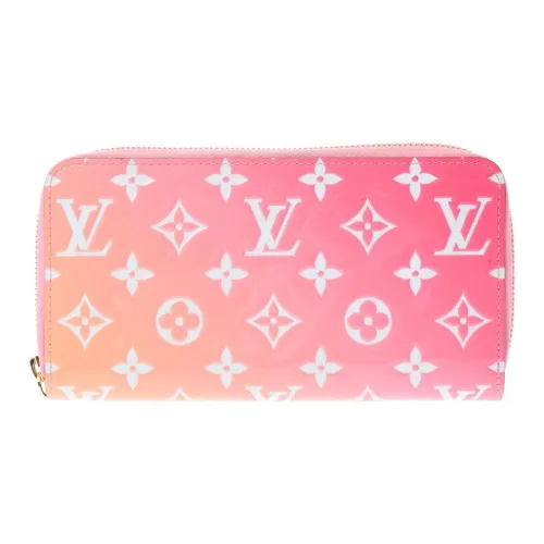 LOUIS VUITTON Лакированная кожа Кошелек Женские Розовый Градиентный