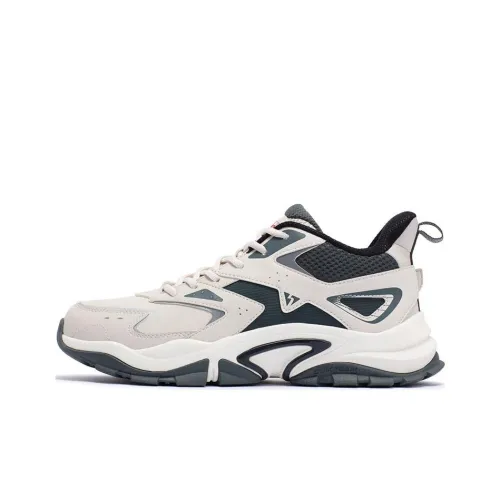 361° Slip Резистентный и Дышащий Низкий Топ Повседневный Мужской Серый