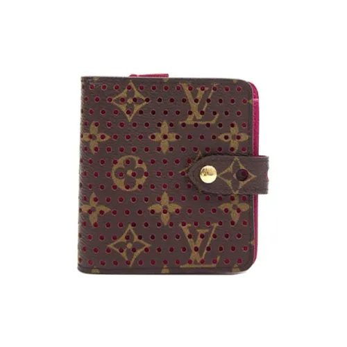 LOUIS VUITTON Холст Кошелек Женский Фуксия