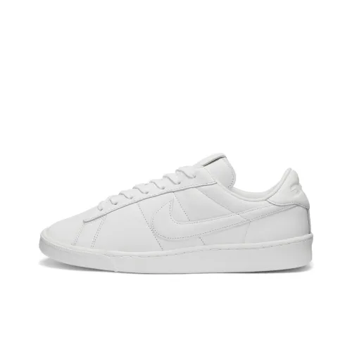Comme des Garçons x Nike Tennis Classic Slip-Resistant Abrasion-Resistant Low Top Skateboard Shoes Men's White Comme des Garçons x Nike Tennis Classic Slip-Resistant Abrasion-Resistant Низкие Кроссовки для скейтбординга Мужские Белые