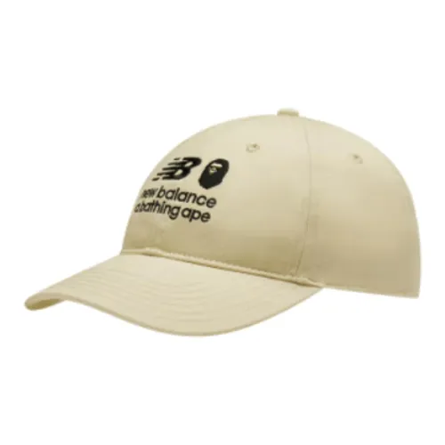 New Balance совместный бренд Хлопковые кепки унисекс бежевые