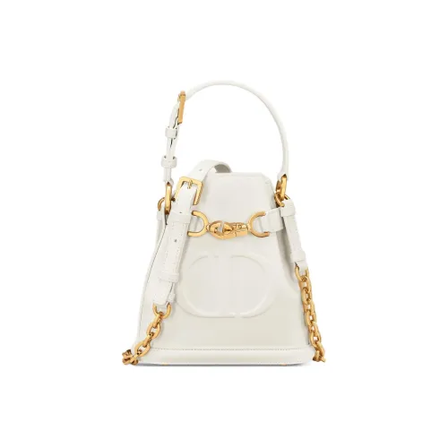DIOR C'est Dior Коровья кожа Через плечо Одно плечо Сумка Маленькая Женская Молочно-белая