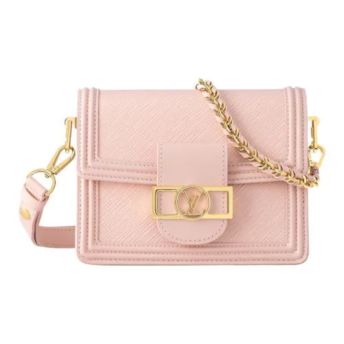 LOUIS VUITTON Dauphine Кожа EPI Dafne Сумка через плечо Мини Женская Розовая