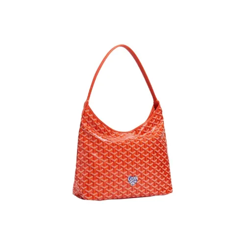 GOYARD Bohème Hobo Холст с кожей Сумка на плечо Комбинированная сумка Сумка через плечо Женская