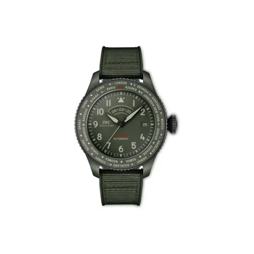 IWC Pilot Collection Лесной Зеленый Специальная Версия Автоматический Механический Механизм Мужские Часы Часы