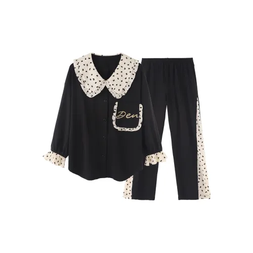 Chun Xi CX 19773 Черный Женские Пижамные комплекты