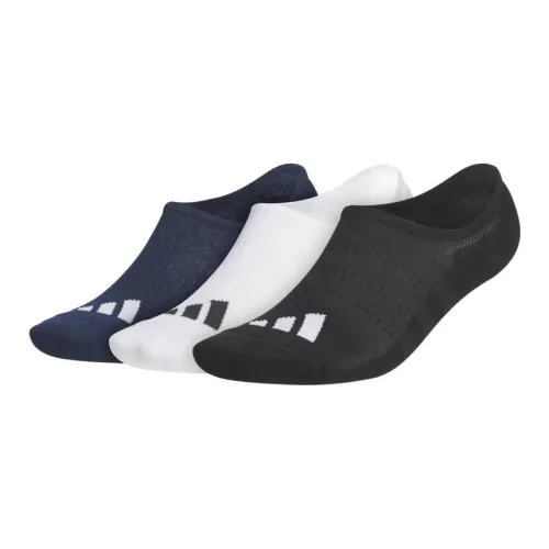 Adidas 3 пачки Морской синий + Белый + Черный Мужские носки