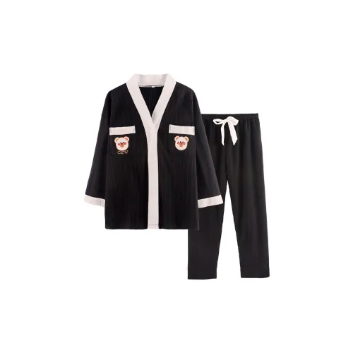 Chun Xi CX 19623 Черный Женские Пижамные комплекты