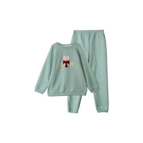 Dorame Фруктовый зеленый Женские пижамные комплекты