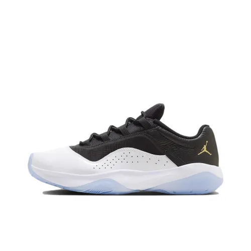 Jordan Air Jordan 11 Low Топ Винтажные баскетбольные кроссовки Мужской Черно-белая панда
