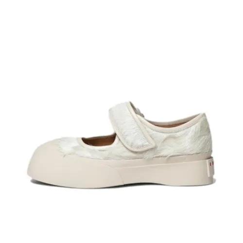 MARNI Туфли Мэри Джейн Белые Женские