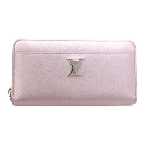 LOUIS VUITTON Телячья кожа Кошелек Женские Розовый