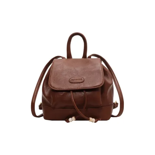 PINK·LAND ПУ (полиуретан) Рюкзак Женские Черный коричневый