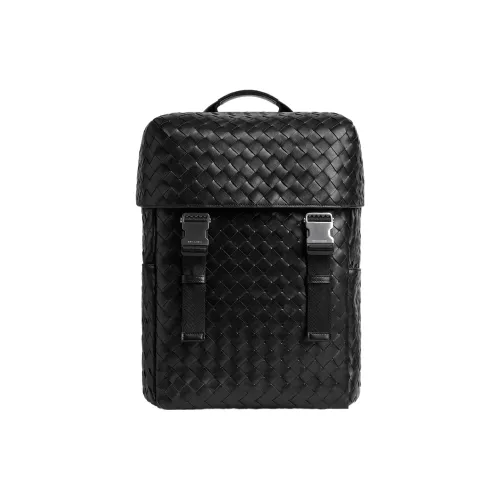 Bottega Veneta Телячья кожа Рюкзак Стандартный Мужской Черный