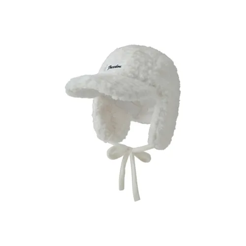 FREE RABBITⅡ С подкладкой из овчины Шапка-бини Унисекс