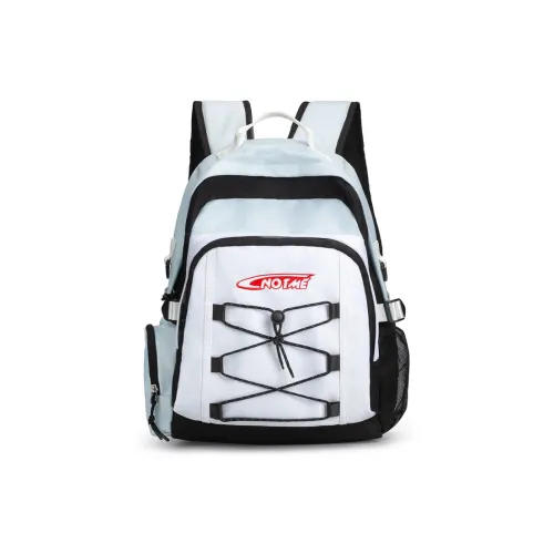 NOT ME Нейлон Рюкзак Стандартный Унисекс Белый Синий