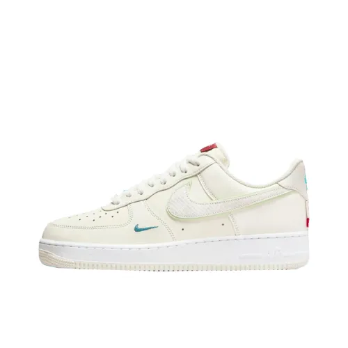 Nike Air FORCE 1 Low Топ Скейтборд Кроссовки Унисекс Экрю