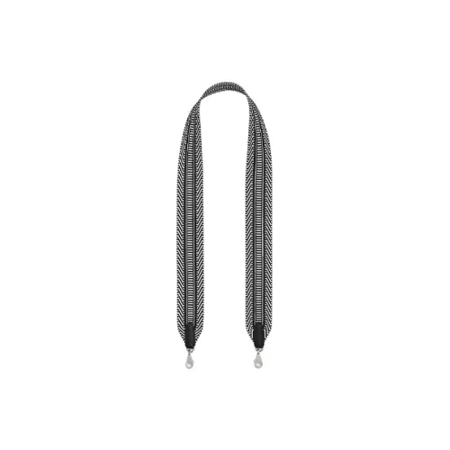 HERMES Cavale Холст Swift Телячья кожа Сумка Ремень Женский Светлый бежевый и Черный